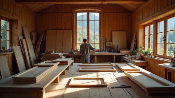 Menuiserie en Haute-Savoie : réaliser vos projets d'agencement sur mesure