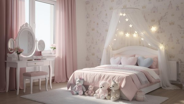 Quel papier peint princesse choisir : les tendances déco chambre enfant 2026 ?